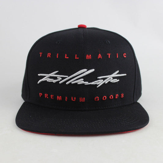 "Silver Script" w/ Suede Snapback Hat